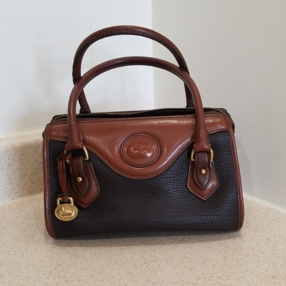 Dooney & Bourke vintage authentic brown handbag